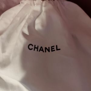 Authentic Chanel cotton Dust bag